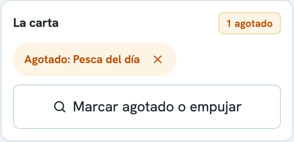 Se acabó algo