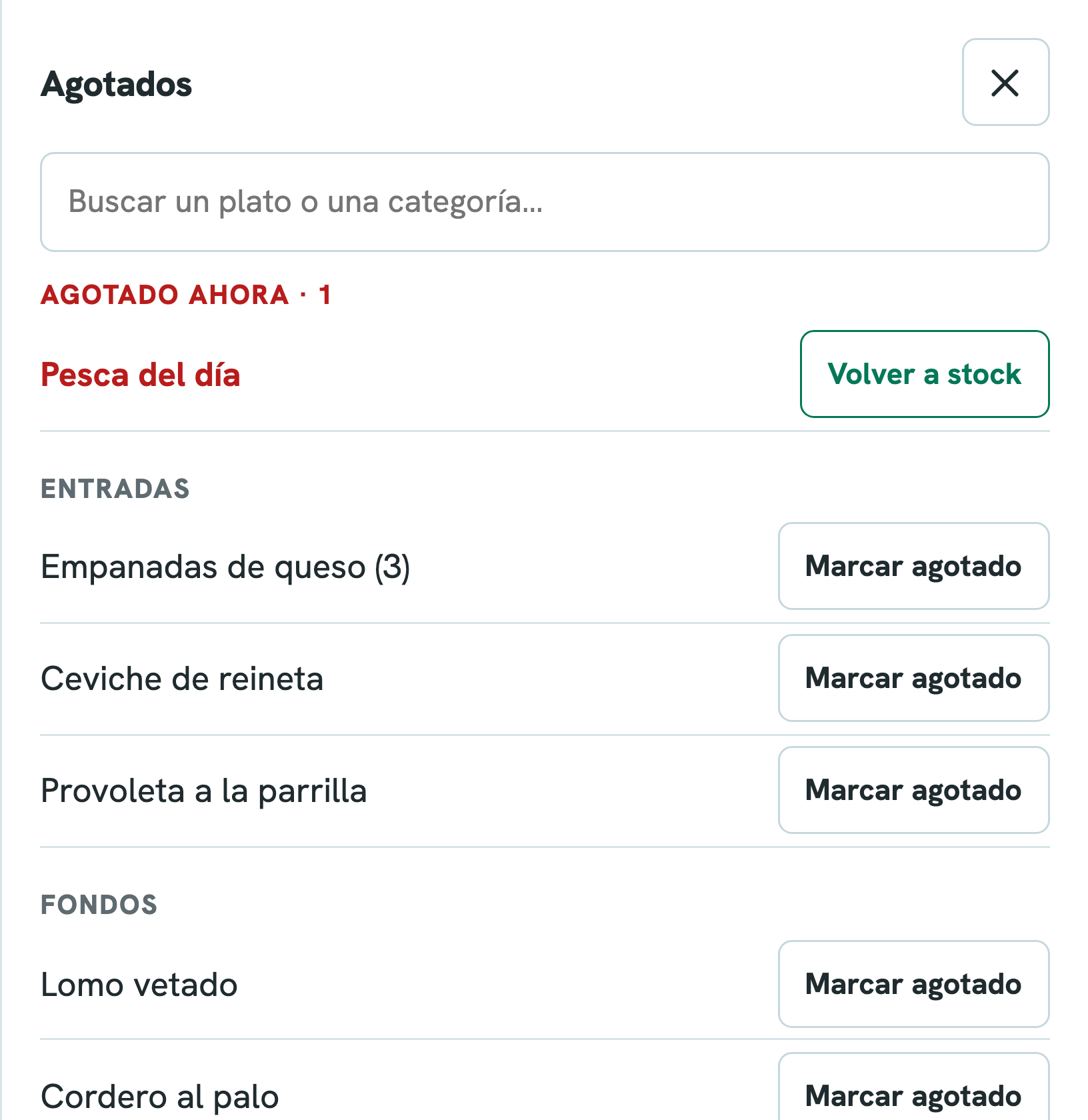 Agotados